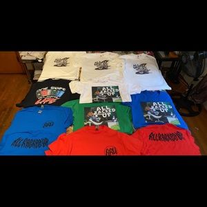 All Racked Up Custom Design T- Shirts